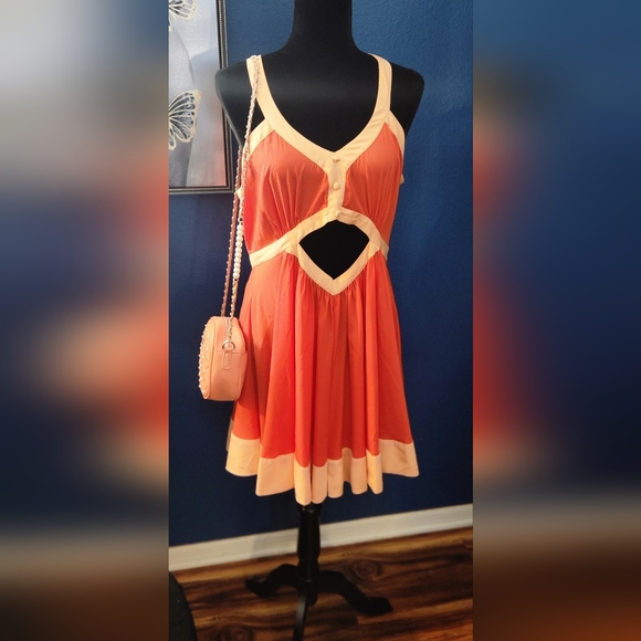 ASOS Cutout Mini Dress Size 12 - Picture 1 of 16